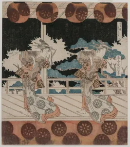 1786 Prints: The Dance at Furuichi for the Hisagataya Group