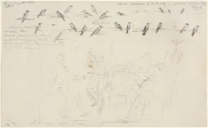 Dance of the Haymakers, c. 1845. Creator: William Sidney Mount (American, 1807-1868)