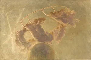 Tempera And Oil On Canvas Prints: Dance of the Hours (Danza delle ore)