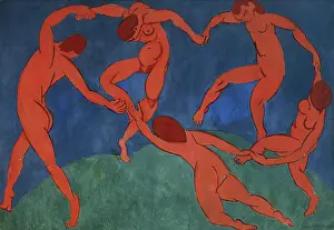 Henri Mile Benot Prints: Dance II, 1910. Creator: Henri Matisse