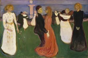 Edvard 1863 1944 Prints: Dance of Life. Artist: Munch, Edvard (1863-1944)