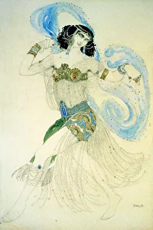 Wilde Prints: Dance of the Seven Veils, 1908. Artist: Leon Bakst