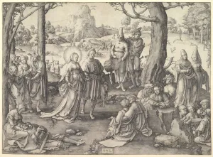 St Mary Magdalene Gallery: Dance of St. Mary Magdalene, 1519. Creator: Unknown