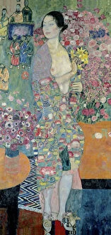 Jugendstil Gallery: The Dancer, ca 1916-1918. Artist: Klimt, Gustav (1862-1918)