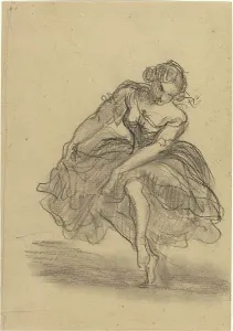 Motion Prints: Dancer. Creator: Honore Daumier