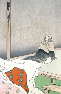 Engawa Prints: The Dancer Hotoke Gozen at Gioji (image 3 of 3)