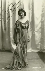 Duncan Prints: Dancer Isadora Duncan, c. 1906