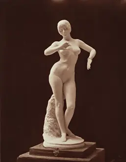 Carbon Print Prints: Dancer by Jean-Alexandre-Joseph Falguiere