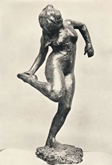 Dancer Looking at the Sole of Her Right Foot, c1900. Artist: Edgar Degas Dancer Looking at the Sole of Her Right Foot, c1900. Artist: Edgar Degas