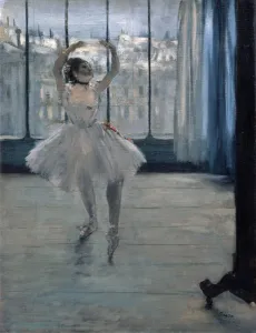 Dancer at the Photographer, 1875. Artist: Edgar Degas