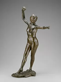 Preparations Gallery: Dancer Ready to Dance, Right Foot Forward, modeled 1882-95 (cast 1919 / 21)