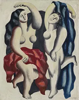 Leger Prints: Two dancers, 1928. Creator: Leger, Fernand (1881-1955)