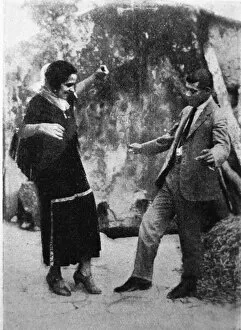 Dances Copeo in the village of Felanitx, in 1926