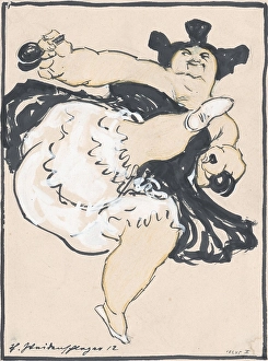 1912 Prints: Dances II. 1912. Creator: Theo Waidenschlager
