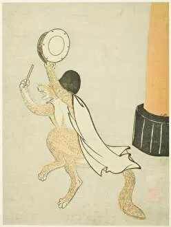 Printmaking Gallery: The Dancing Fox, 1766. Creator: Unknown