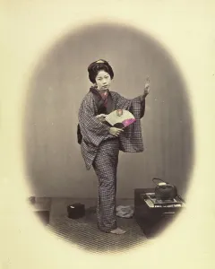 Arm Movement Prints: Dancing Girl, 1868. Creator: Felice Beato