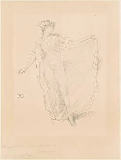 And Xa9 Gallery: The Dancing Girl, 1889. Creator: James Abbott McNeill Whistler