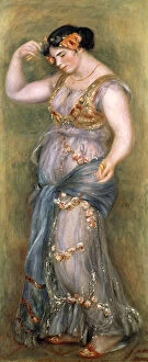 Brunette Gallery: Dancing Girl with Castanets, 1909. Artist: Pierre-Auguste Renoir