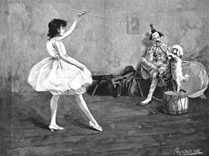 Young Girl Prints: A Dancing Lesson after C. Maciver Greirson