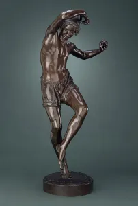 Neapolitan Prints: Dancing Neapolitan Boy, c.1838. Creator: François-Joseph Duret