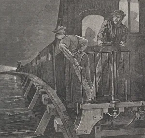 Danger Ahead (Appletons Journal, Vol. III), April 30, 1870. Creator: Unknown