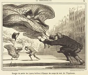 Dangerous Prints: Danger de porter des jupons-ballons a l'epoque des coups de vent de l'equinoxe
