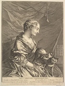 Joseph De Longueil Prints: Dangerous Caresses. Creator: Joseph de Longueil