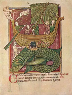 The Dangers of the Sea (MS. Harl. 4751), 13th century, (1902)