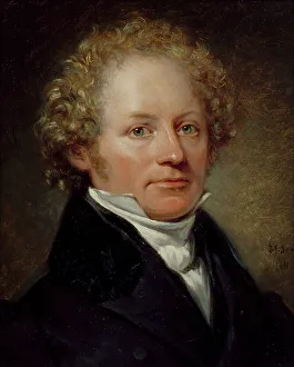 Sandberg Johan Gustaf Prints: Per Daniel Amadeus Atterbom, 1790-1855, 1831. Creator: Johan Gustaf Sandberg