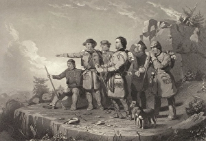Frontiersman Prints: Daniel Boone's First View of Kentucky