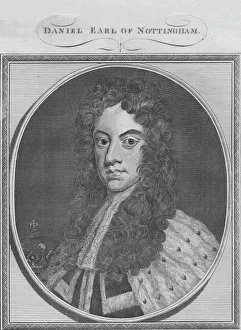 Oval Shaped Gallery: Daniel Earl of Nottingham, c1785. Creator: Unknown
