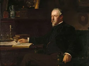 Connoisseur Prints: Daniël Franken Dzn (1838-98), banker and art collector, 1888. Creator: Willy Martens