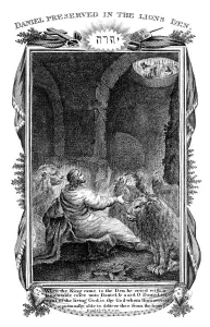 Test Prints: Daniel in the Lions Den, 1804