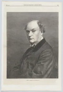 Alfred Croquis Prints: Daniel Maclise, R. A. from Illustrated London News, May 9, 1868. Creator: Mason Jackson