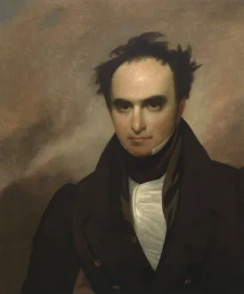 Alexander Francis Gallery: Daniel Webster, 1835. Creator: Francis Alexander