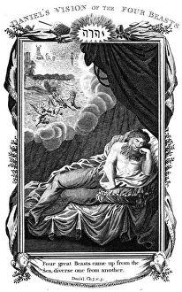 Daniels vision of the beasts, 1804