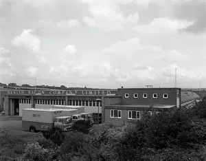 Truck Prints: Danish Bacon Company distribution depot, Kilnhurst, South Yorkshire, 1963. Artist