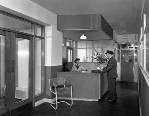 Reception Gallery: The Danish Bacon Company factory, Kilnhurst, South Yorkshire, 1957