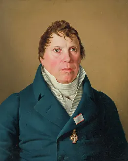 Eckersberg Cw Prints: Danish Governor Lund, early-mid 19th century. Creator: CW Eckersberg