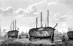 Danish prison-ships Dronning Maria and Waldemar, Copenhagen, 1848-1849 Danish prison-ships Dronning Maria and Waldemar, Copenhagen, 1848-1849