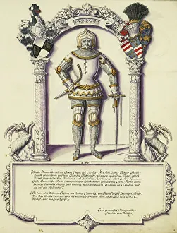 Danncko Hohenzollern; Chronicle of the Hohenzollern Family, about 1572. Creator: Jorg Ziegler