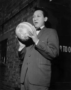 All Stars Gallery: Danny Barcelona off stage on Day 2, Finsbury Park Astoria, London, 1962. Creator: Brian Foskett