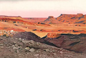 Dans le desert de Libye; Le Nord-Est Africain, 1914. Creator: Unknown