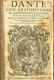 Blackwhite Collection: Dante Alighieri (1265-1321), 1564