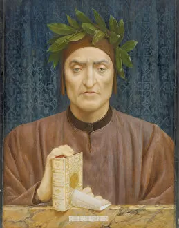 Pre Raphaelite Paintings Gallery: Dante Alighieri (1265-1321). Creator: Holiday, Henry (1839-1927)