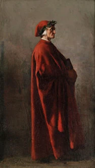 Meissonier Gallery: Dante Alighieri (1265-1321). Creator: Meissonier, Ernest Jean Louis (1815-1891)