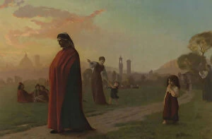 Academic Art Collection: Dante (He Hath Seen Hell), 1864. Creator: Gerome, Jean-Leon (1824-1904)