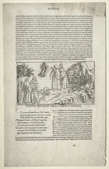 Baccio Baldini Prints: Dante and Virgil with the Vision of Beatrice