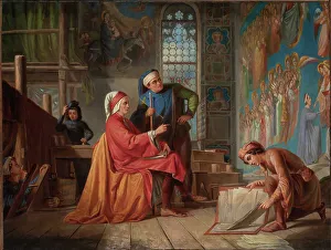 Padova Prints: Dante visits Giotto in the Scrovegni Chapel