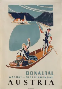 Roller Prints: Danube Valley - Austria, 1930s. Creator: Roller, Alfred (1864-1935)